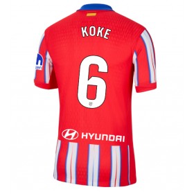 Pánské fotbalový oblečení Atletico Madrid Koke #6 Domácí košile 2024-25 Krátkým Rukávem